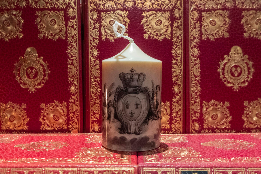 Grandes Armes de France - Gravure Restauration XIXeme siècle