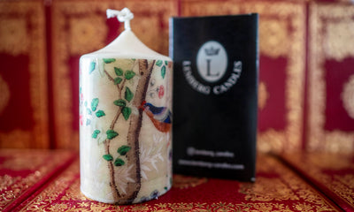 Compagnie des Indes - Toile Peinte aux oiseaux blancs