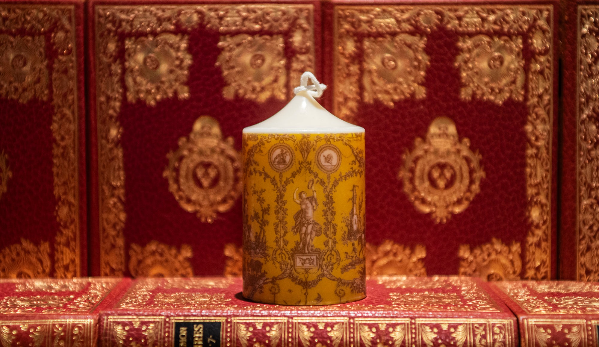 Toile de Jouy - Liberté Américaine Oak Celery - 1783