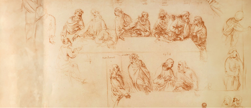 Château Royal d'Amboise - La Cène Sanguine du XVIème siècle Léonard de Vinci