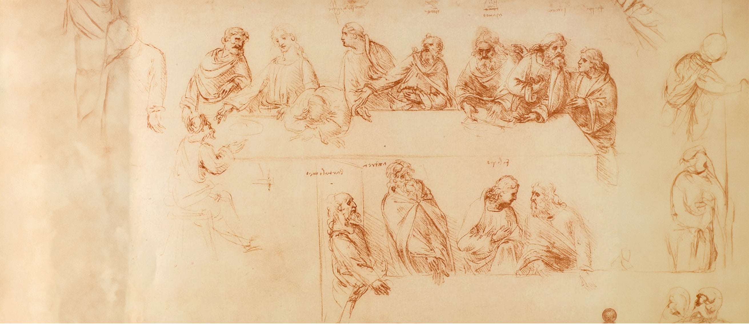 Château Royal d'Amboise - La Cène Sanguine du XVIème siècle Léonard de Vinci