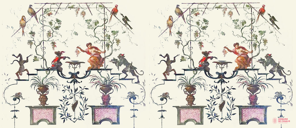 Domaine de Chaalis - Singeries de Chaalis 1 - XVIIIème siècle