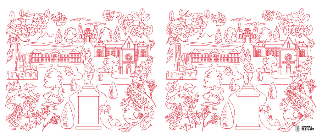 Domaine de Chaalis - Di pietre e rose