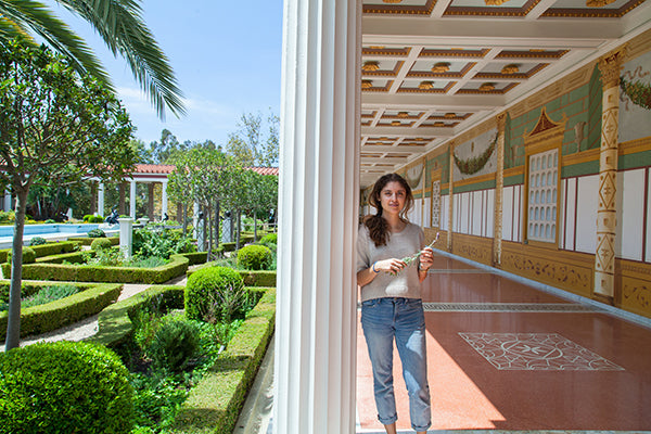 Arianna e Bacco - Affresco del I secolo - Villa Getty - Los Angeles