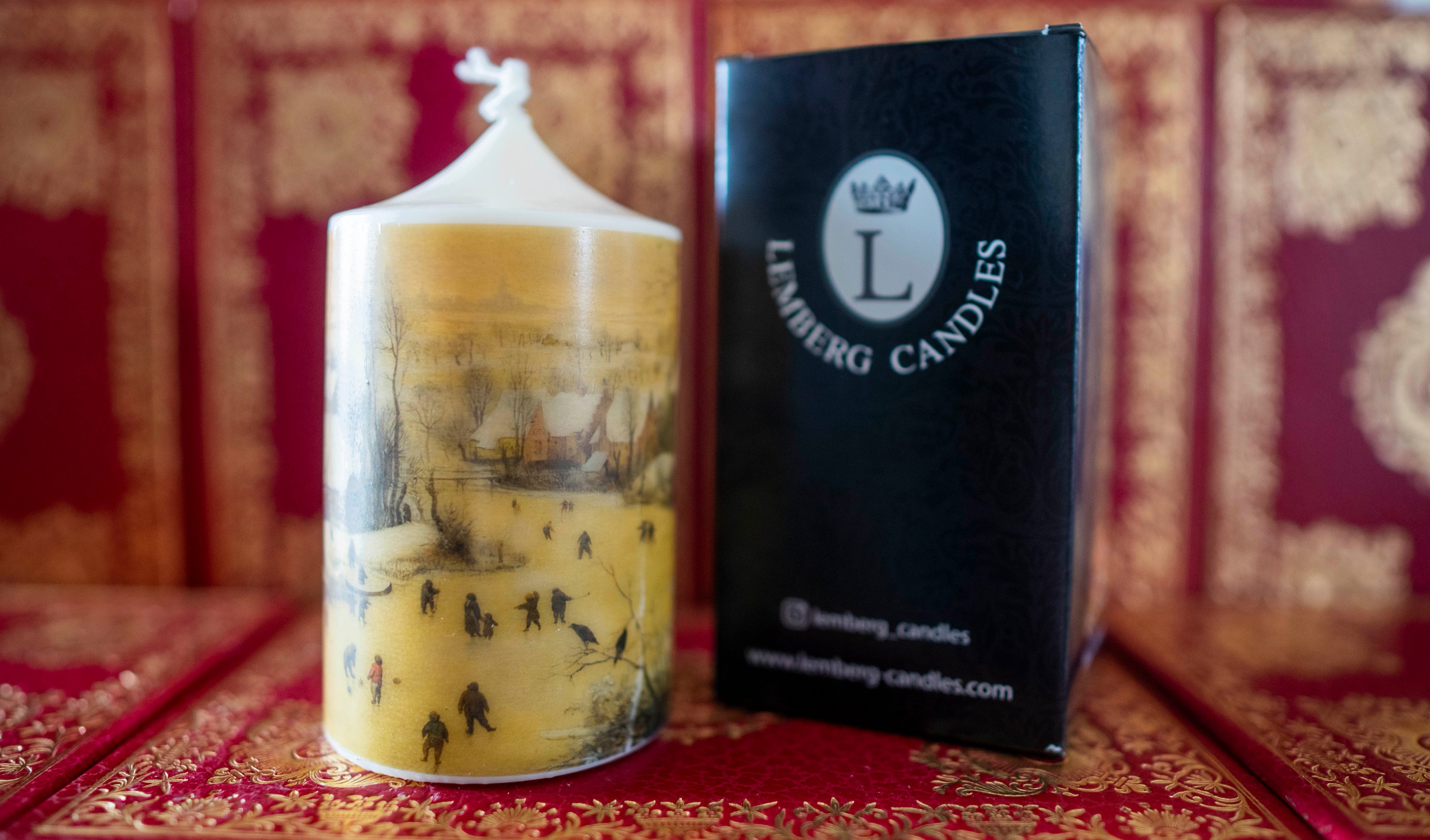 Peter Brueghel - Paysage d'Hiver avec pâtineurs et piège aux oiseaux - 1565