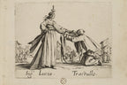 Jacques Callot - Comedia Del Arte: Balli di Stessania et Signora Lucia