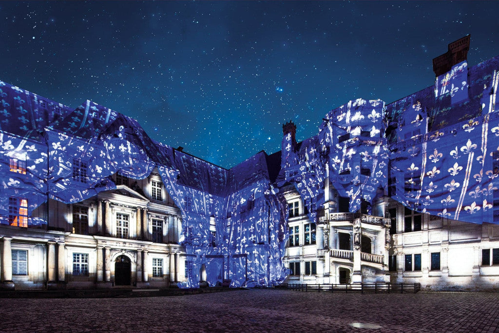 Chateau Royal de Blois - Decorazioni murali di Felix Duban