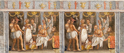 Mosaïque des Choeurs et Acteurs - Museo Archeologico Nazionale di Napoli - MANN