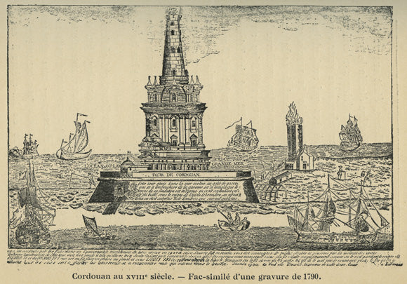 Phare de Cordouan XVII eme siecle - "Le Roi des phares, le phare des rois"