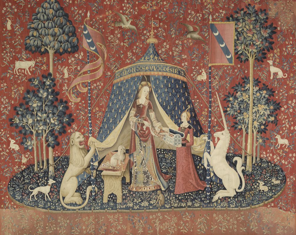 Dame à La Licorne - Château de Tiffauges