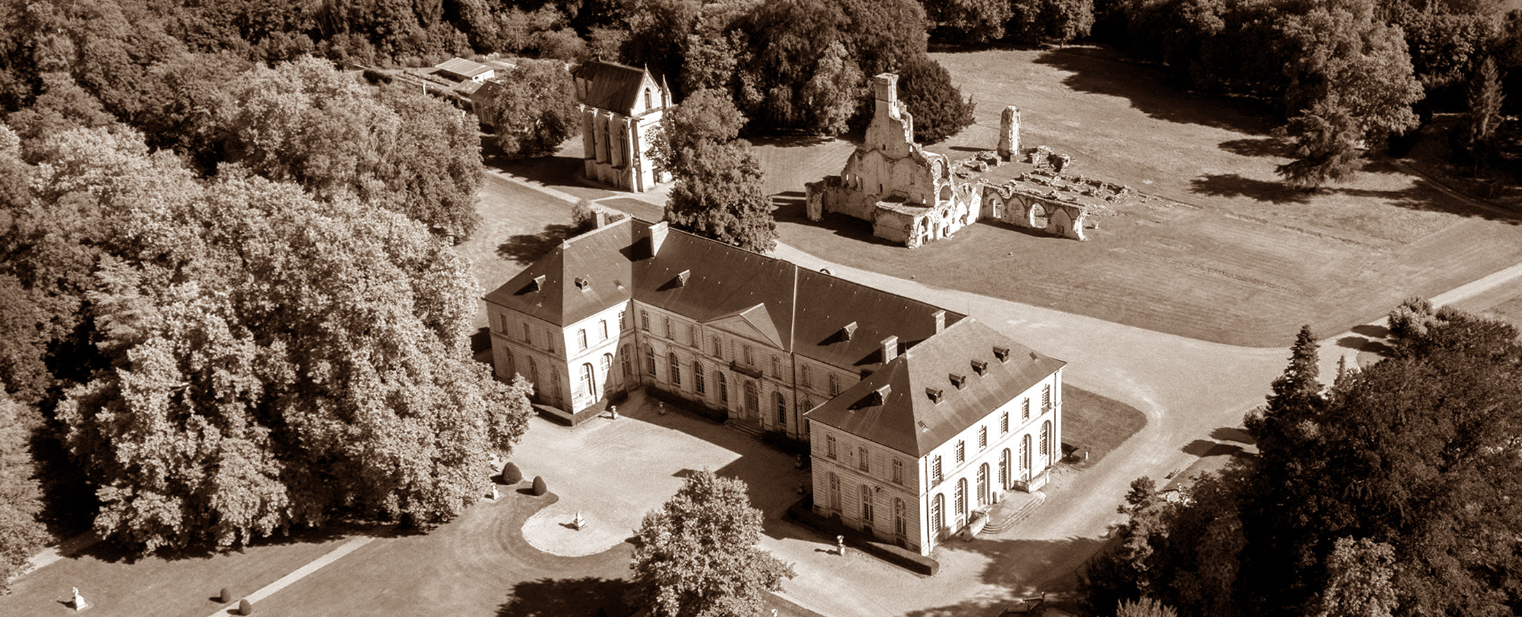 Domaine de Chaalis - Singeries de Chaalis 1 - XVIIIème siècle