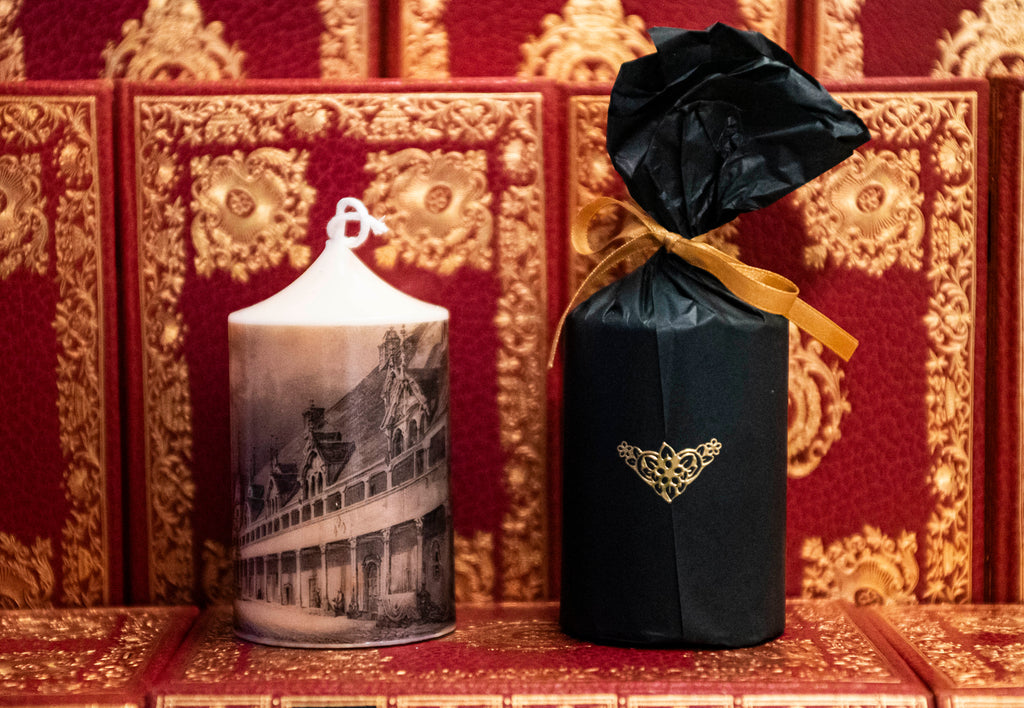 Hospices de Beaune - Gravure de la cour
