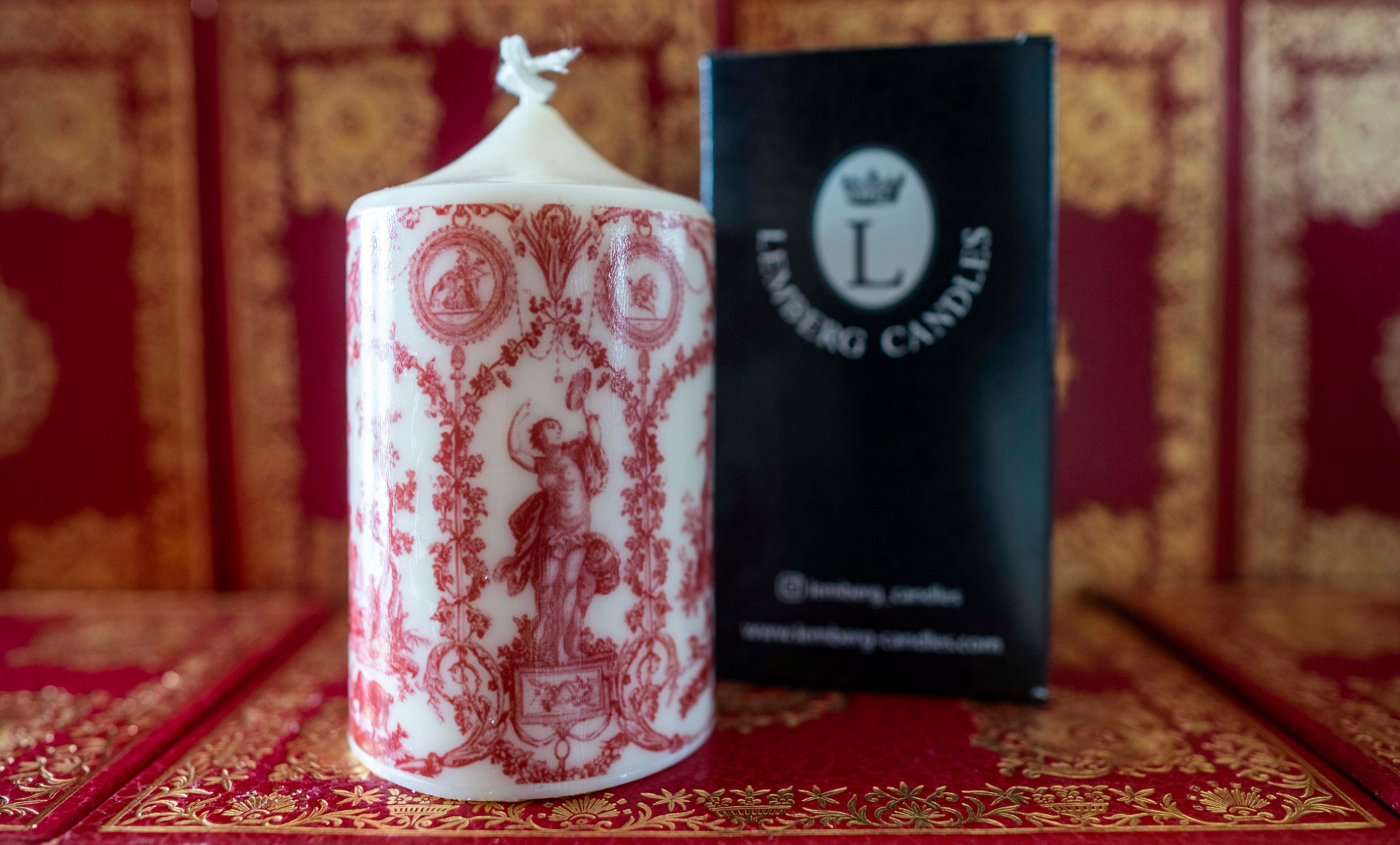 Toile de Jouy - Granato bianco Liberty americano 1783