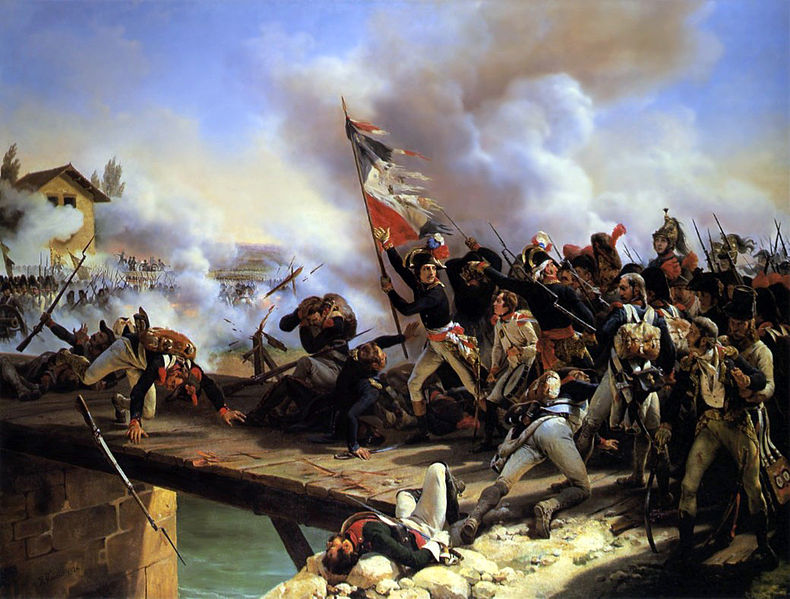 Napoleone - Battaglia di Pont d'Arcole - Orazio Vernet 1826