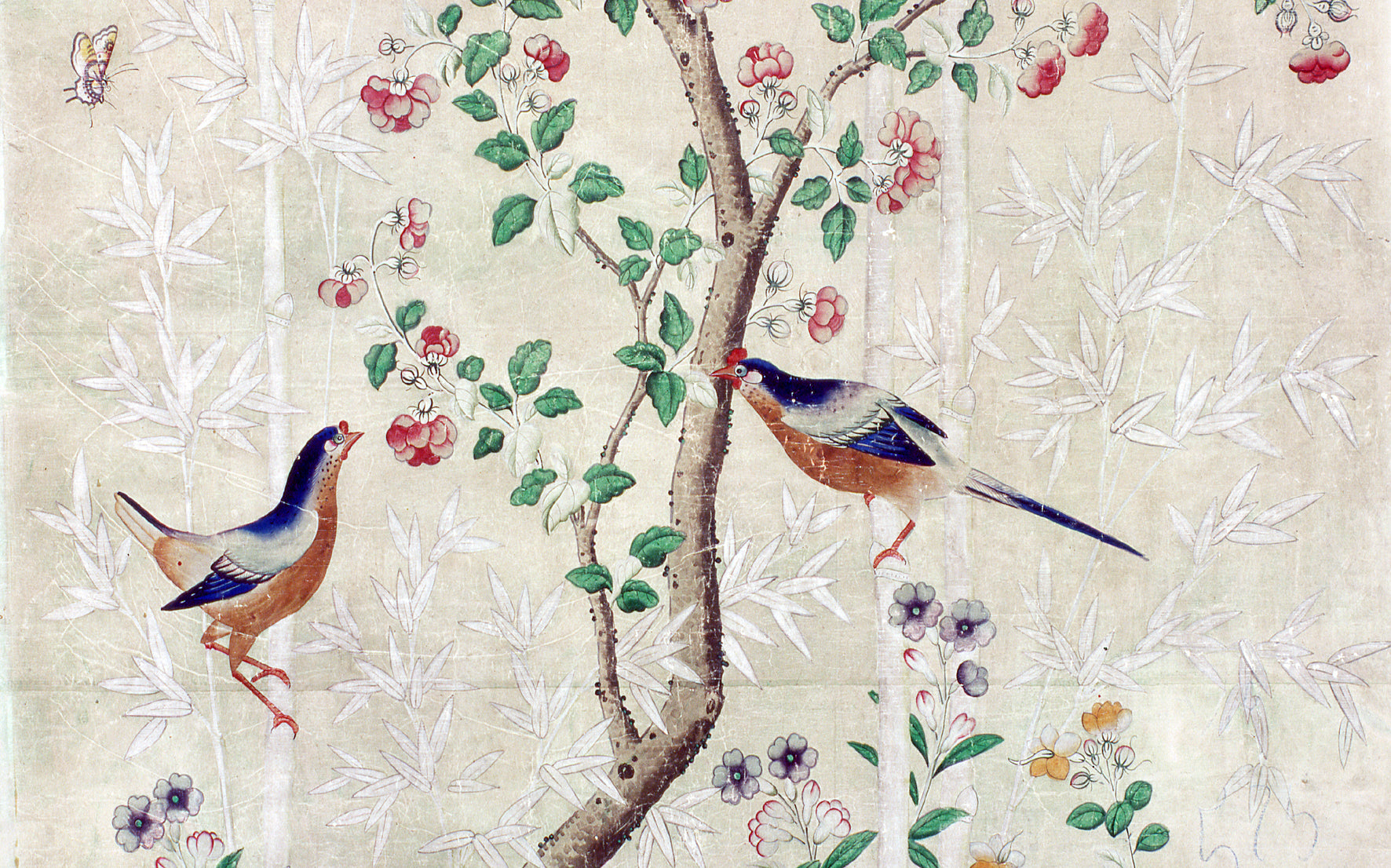 Papiers peint chinois impression bougie