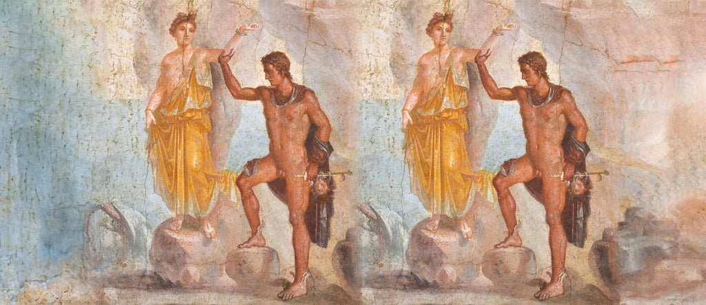 Persée et Andromède - Villa dei Dioscurii - Pompéi - 1er siècle