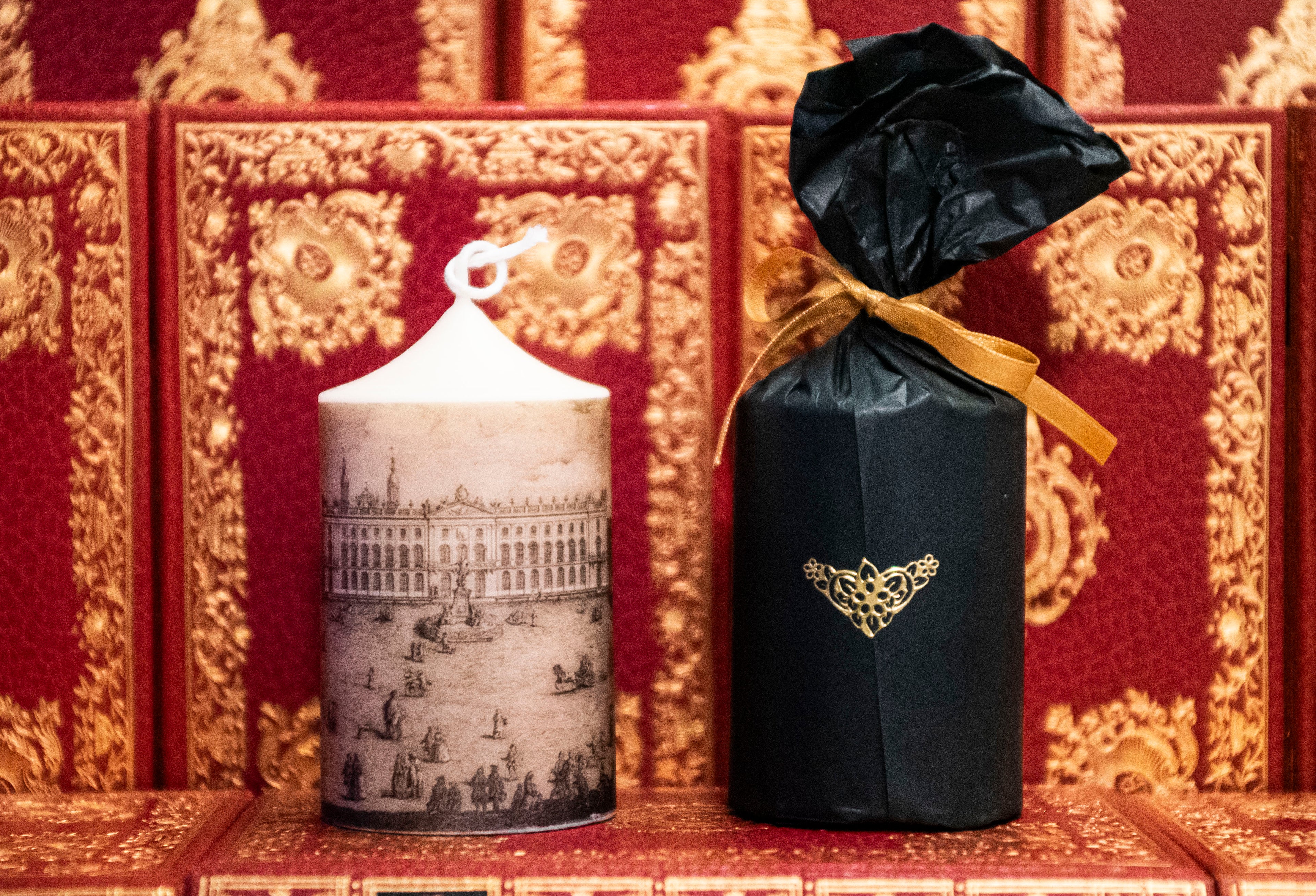 Place Stanislas de Nancy - Incisione del XVIII secolo - Candela profumata