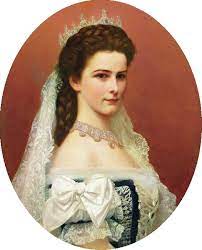 Elisabeth d'Autriche - Médaillon Franz Xaver Winterhalter - 1865