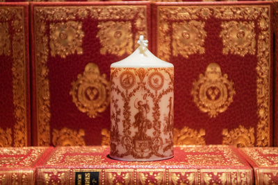 Toile de Jouy - Liberté Américaine Garnet Blanc 1783