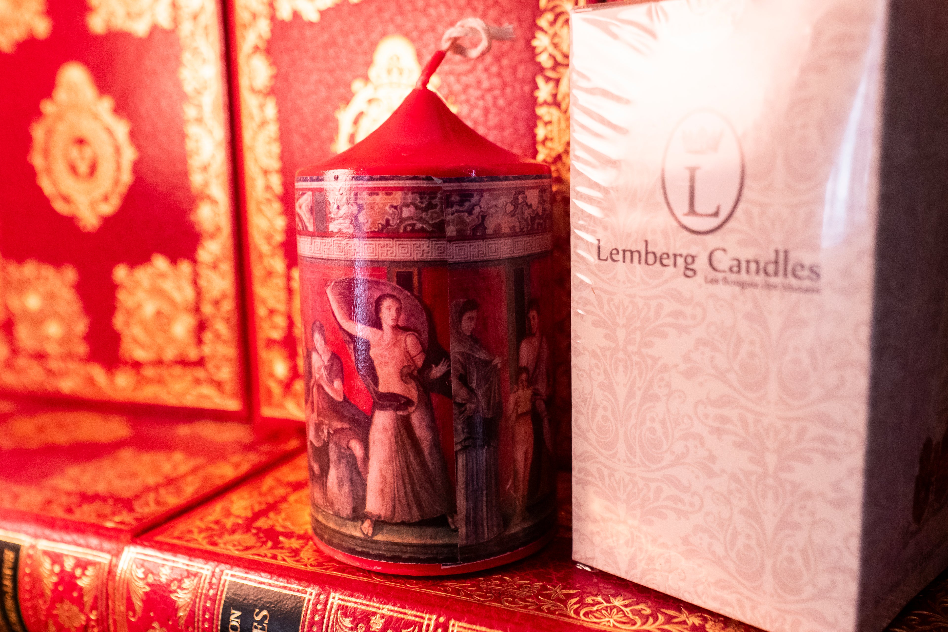 Villa Des Mysteres - Le dîner - Fresque du 1er siècle - Pompéi