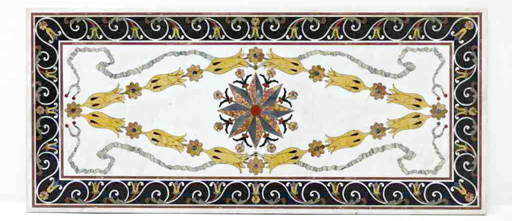 Commesso Fiorentino - Dettaglio Marmo Flora